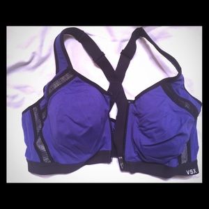 Victoria Secret front zip sports bra